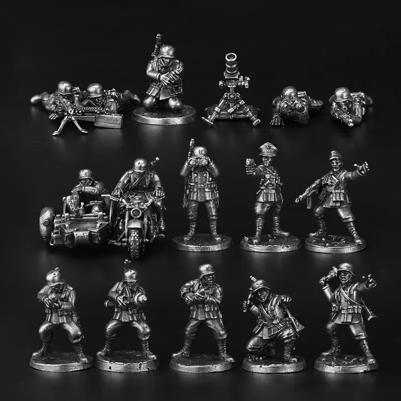 Board Game War - Figuras de Soldados de la Segunda