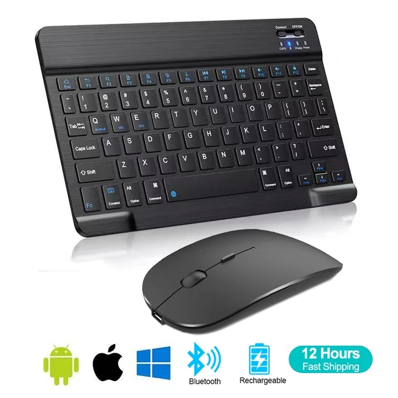 Board Game Journal - Teclado inalámbrico Bluetooth español francés Azerty