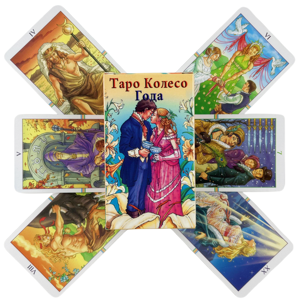 Board Game Instruction - Cartas de Tarot de la Rueda