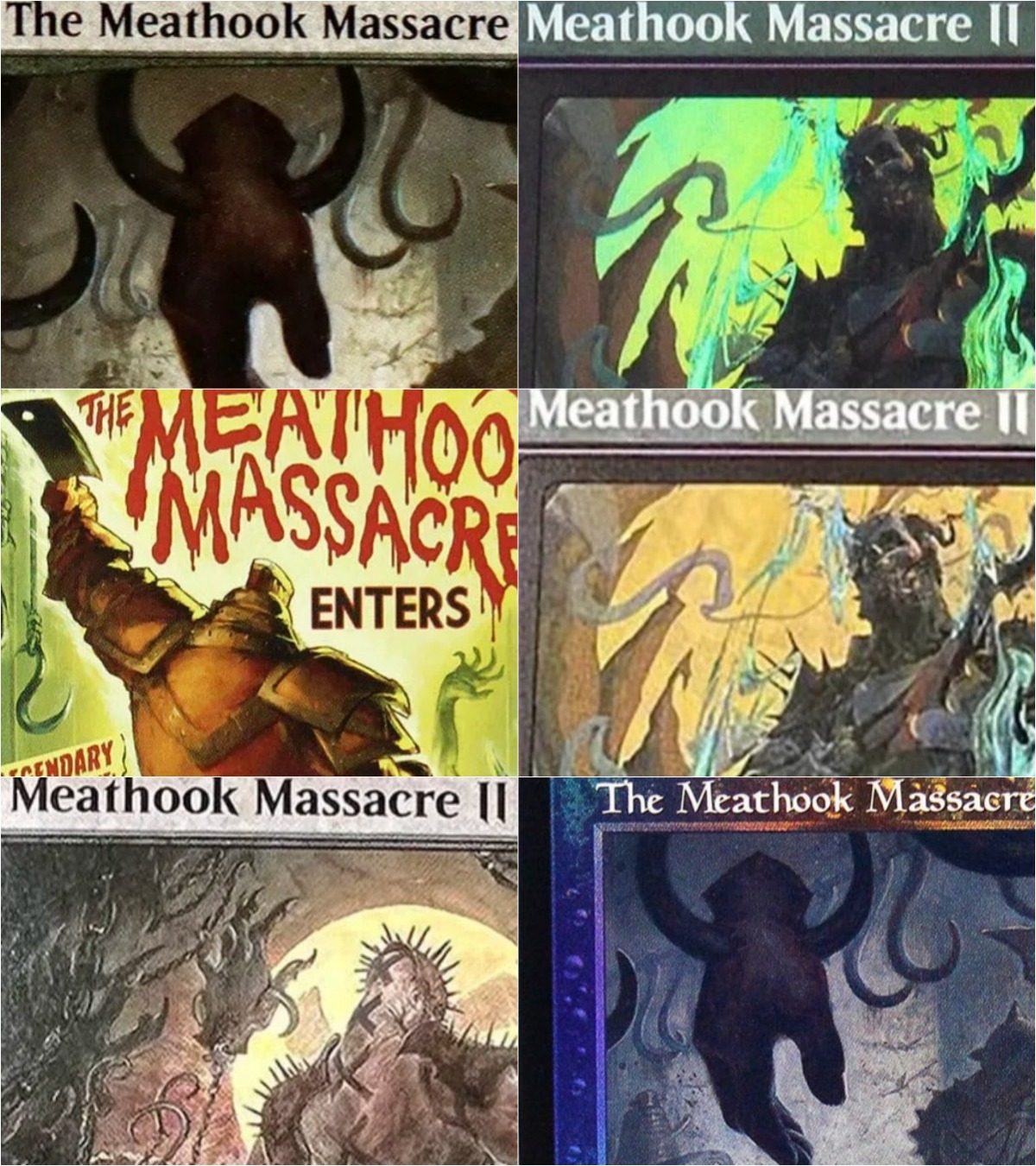 Board Game Dots - The Meathook Massacre-tarjetas proxy mágicas TCG