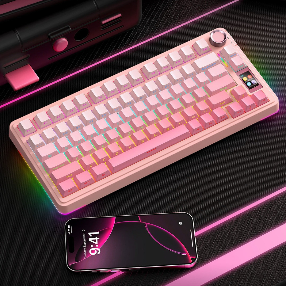 Board Game Journal - Teclado mecánico inalámbrico AULA Hero S75pro,