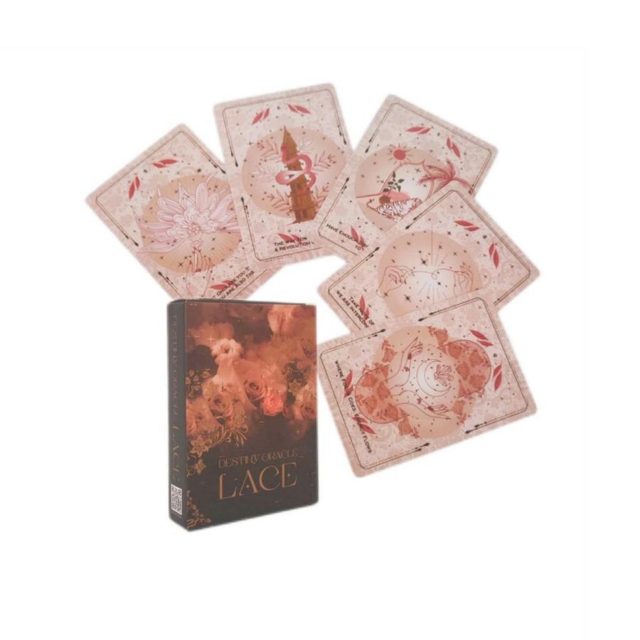 Board Game Instruction - The Destiny Oracle Lace Oracle cards,