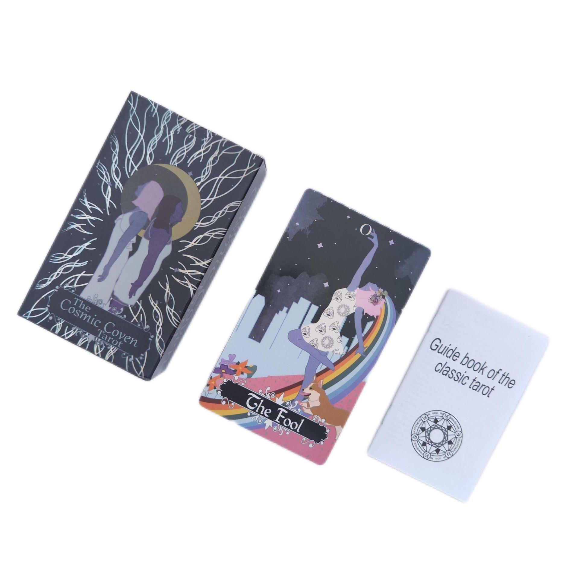 Board Game Instruction - Baraja de cartas del Tarot Cosmic