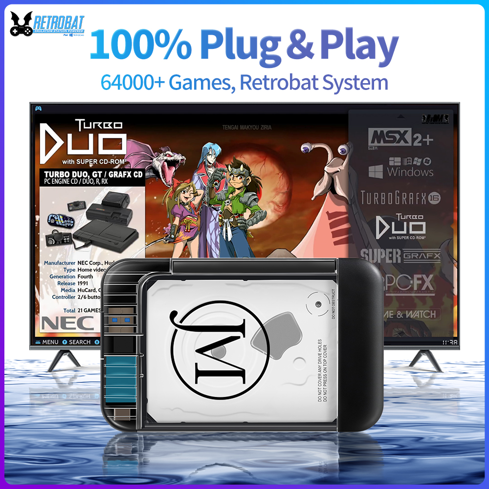 Board Game Journal - RETROBAT Consolas HDD portátiles para juegos