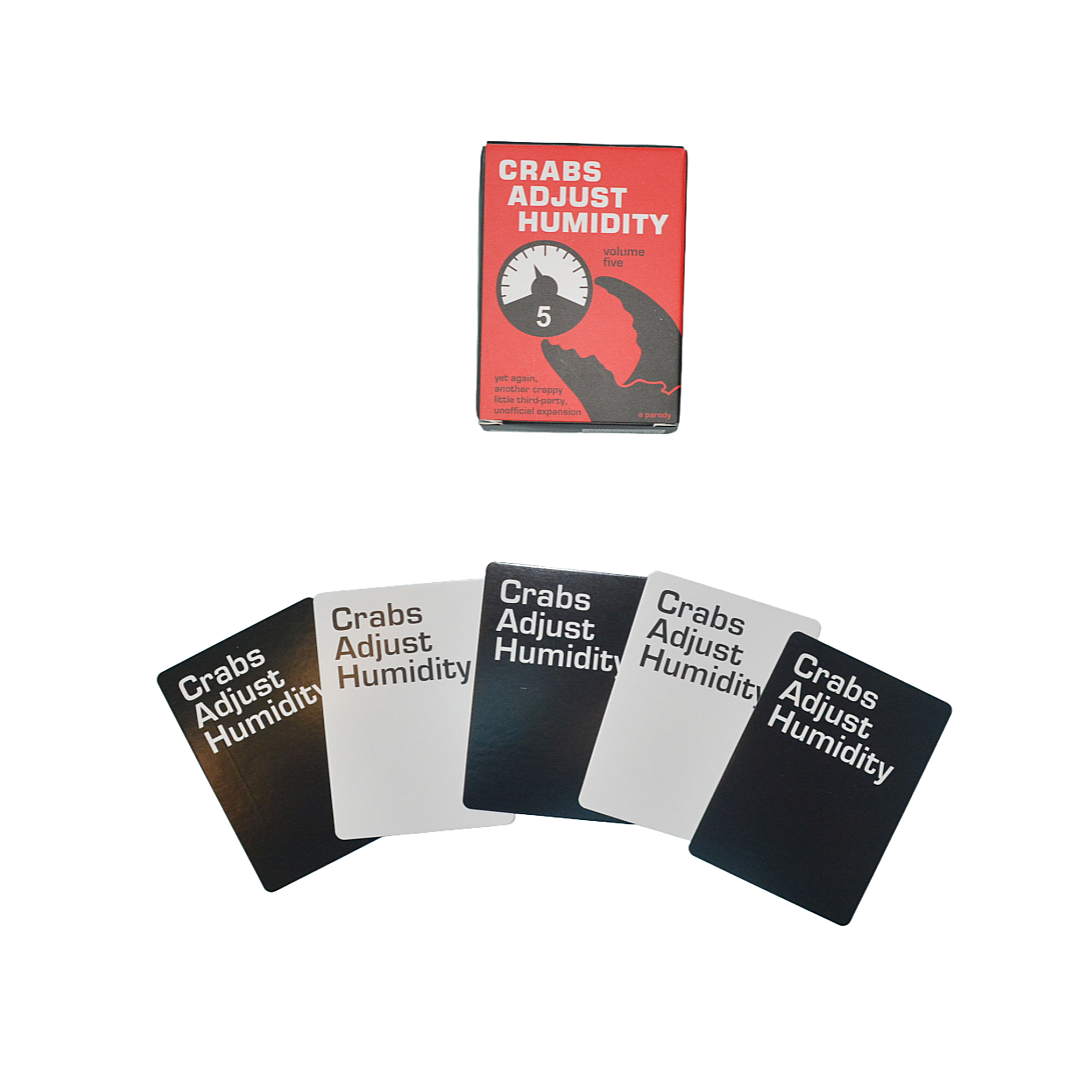 Board Game Electronic Table - 《Crabes Adjust Humidity》 Juego de cartas