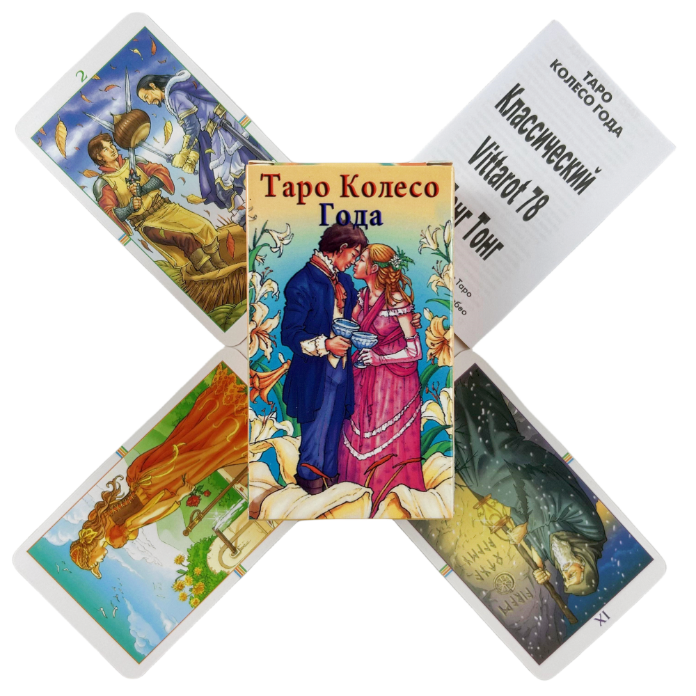 Board Game Instruction - Cartas de Tarot de la Rueda
