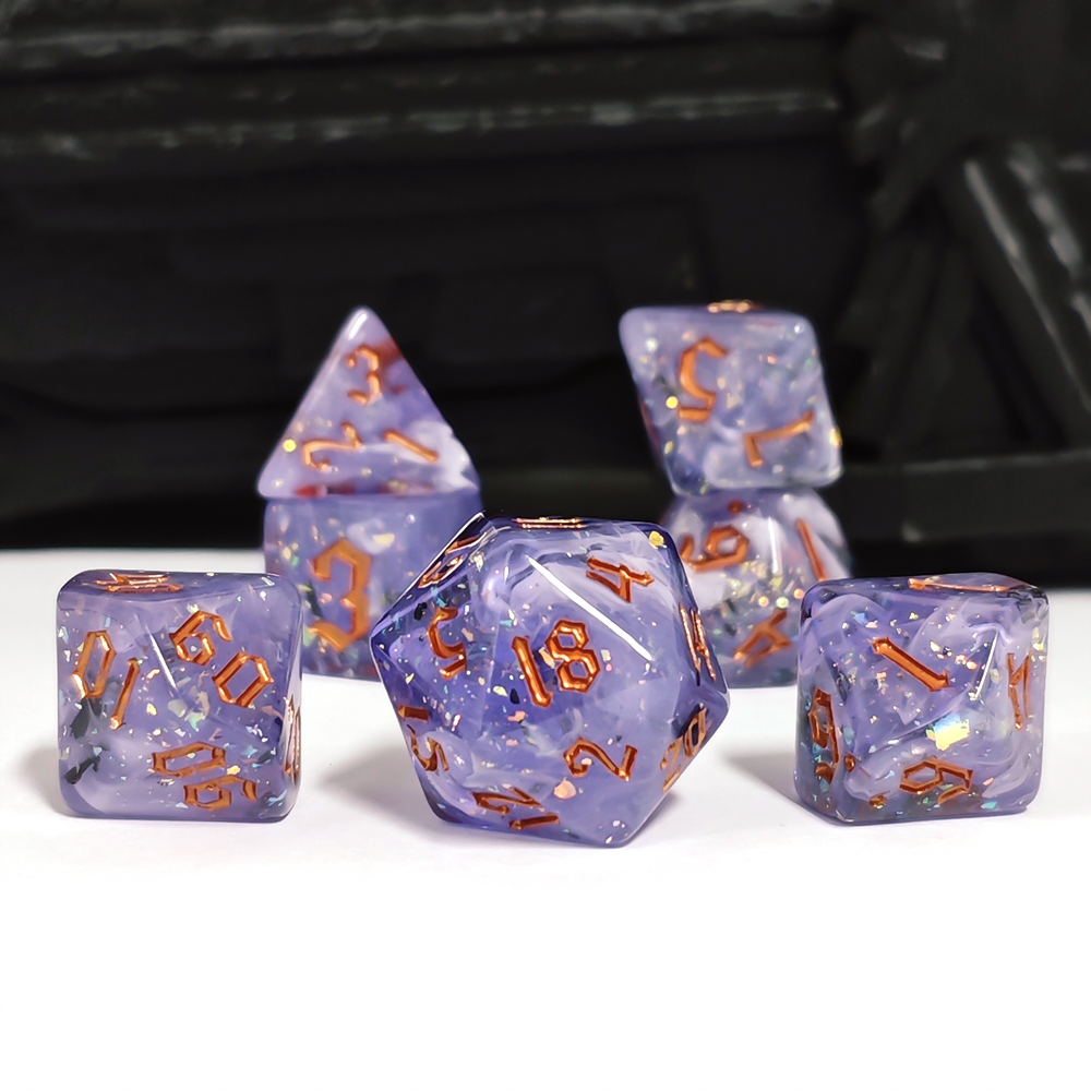 Board Game Dnd - Juego de Dados de Resina con