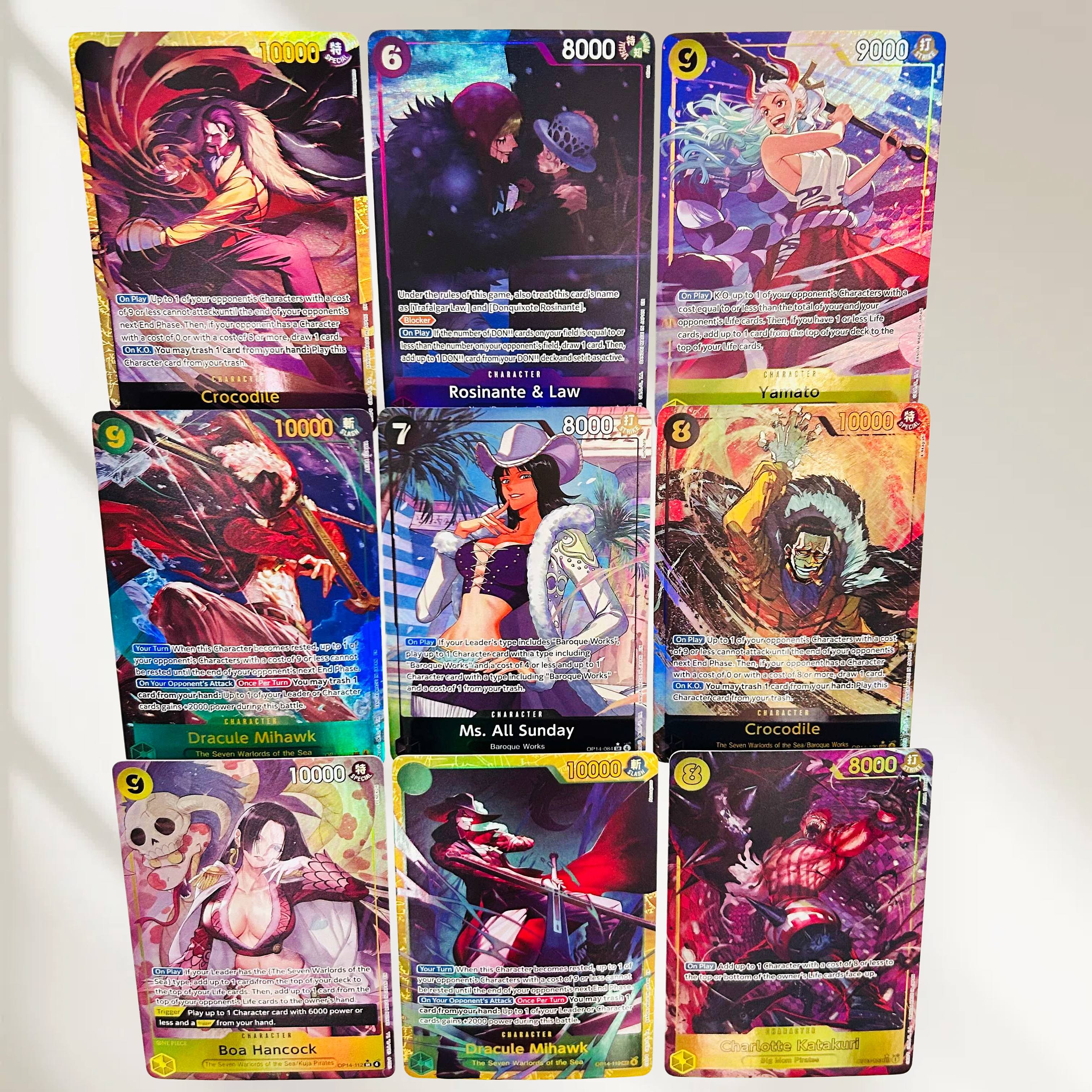 Board Game English - Tarjetas Coleccionables de Anime Clásico, Versión