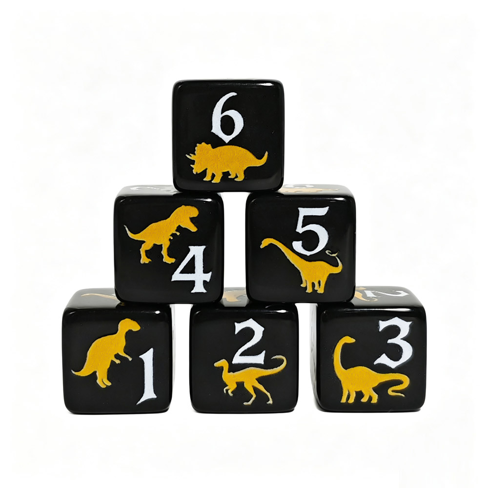 Board Game Dnd - 12 dados acrílicos de 16 mm