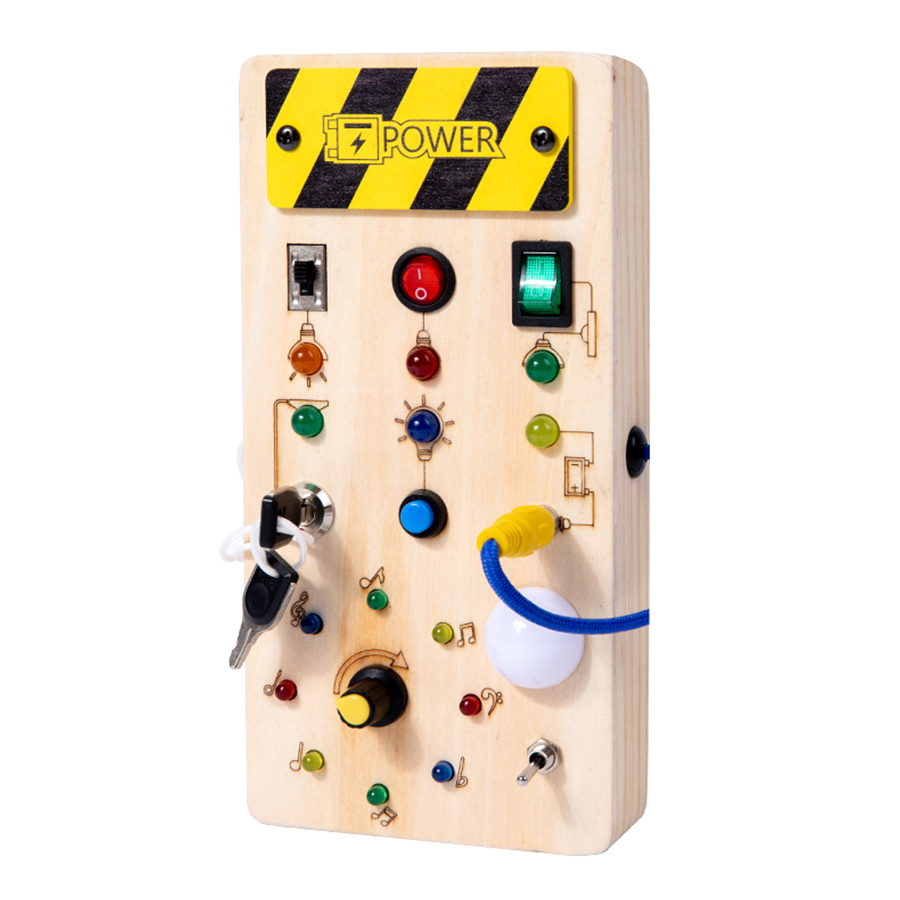 Board Game Ideas - Tablero ocupado Montessori, juguetes sensoriales de