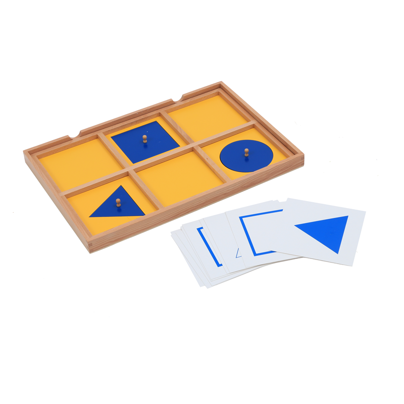 Cooperative Card Game - Juguetes sensoriales Montessori, bandeja de demostración