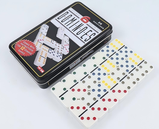 Board Game Dots - Elegante Juego de Dominó Doble Seis