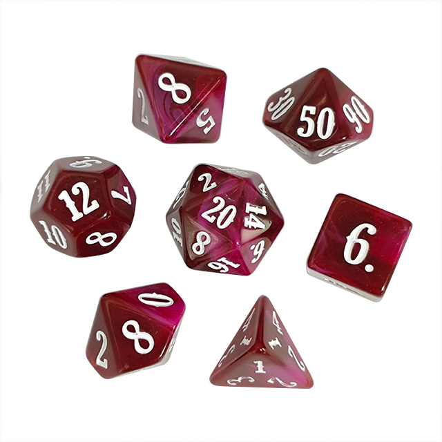 Board Game Dnd - Juego de Dados de Material Acrílico