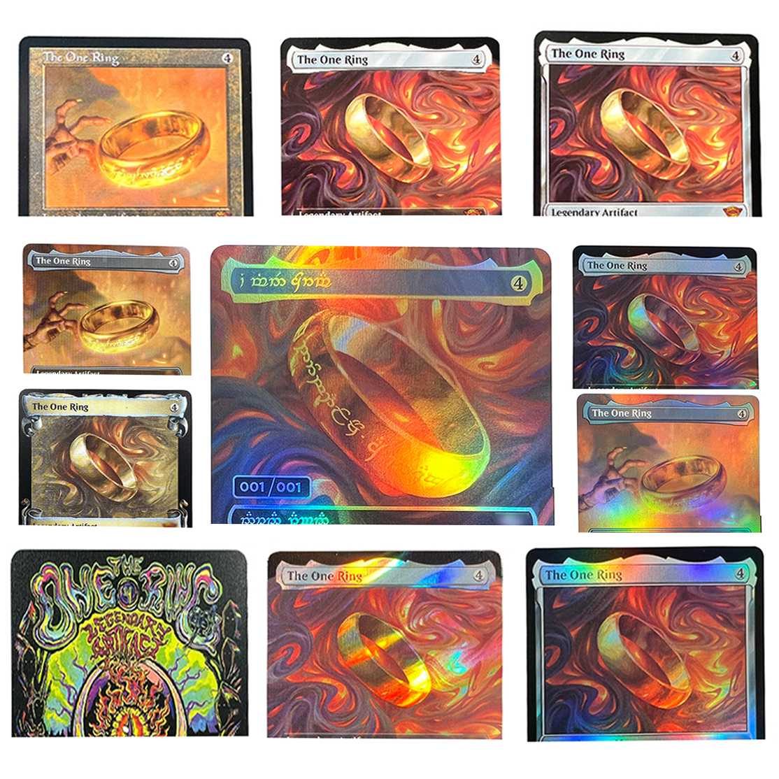 Board Game Dots - One Ring LTR Retro Frame Surge