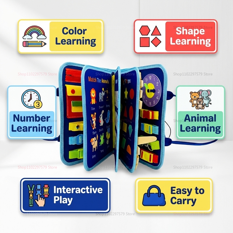 Tablero de Actividades Montess - Board Game Ideas reseña y precio