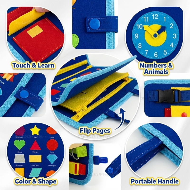 Tablero de Actividades Montess - Board Game Ideas reseña y precio