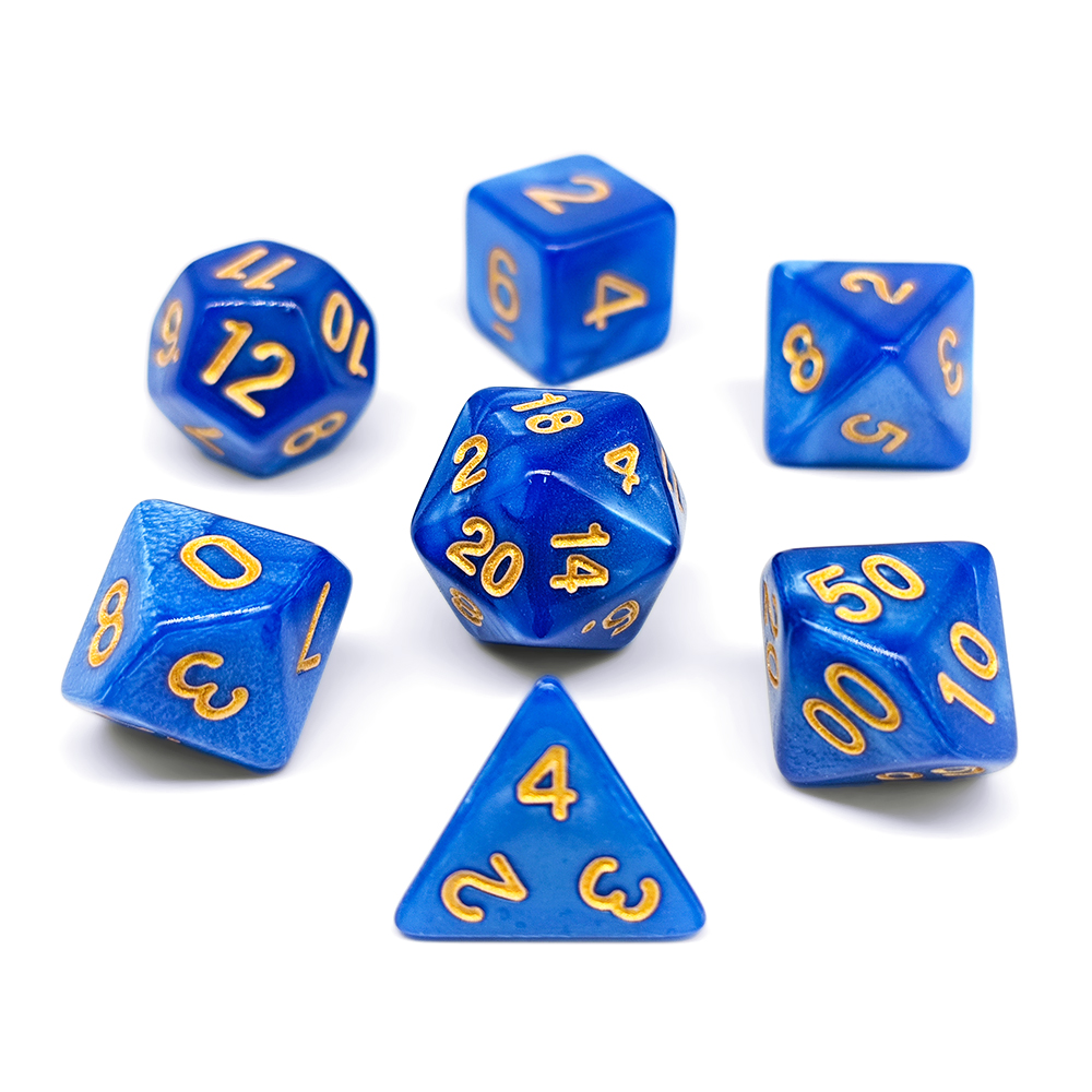 Juego de dados DND de 7 piezas - Board Game Dnd reseña y precio