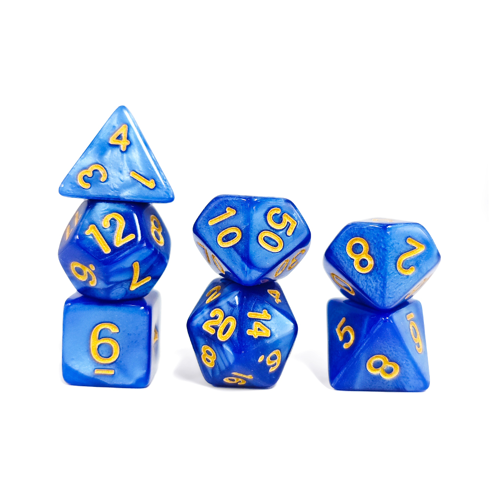 Juego de dados DND de 7 piezas - Board Game Dnd reseña y precio
