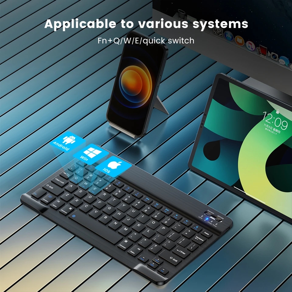 Teclado inalámbrico Bluetooth  - Board Game Journal reseña y precio