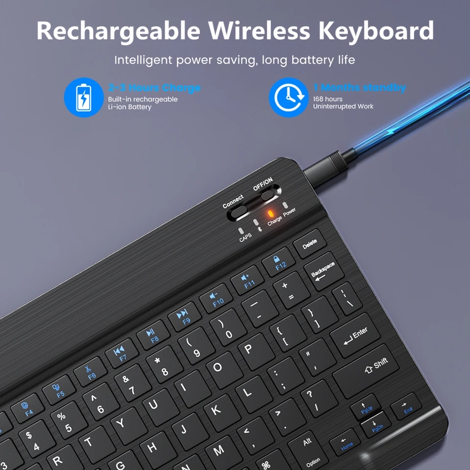 Teclado inalámbrico Bluetooth  - Board Game Journal reseña y precio