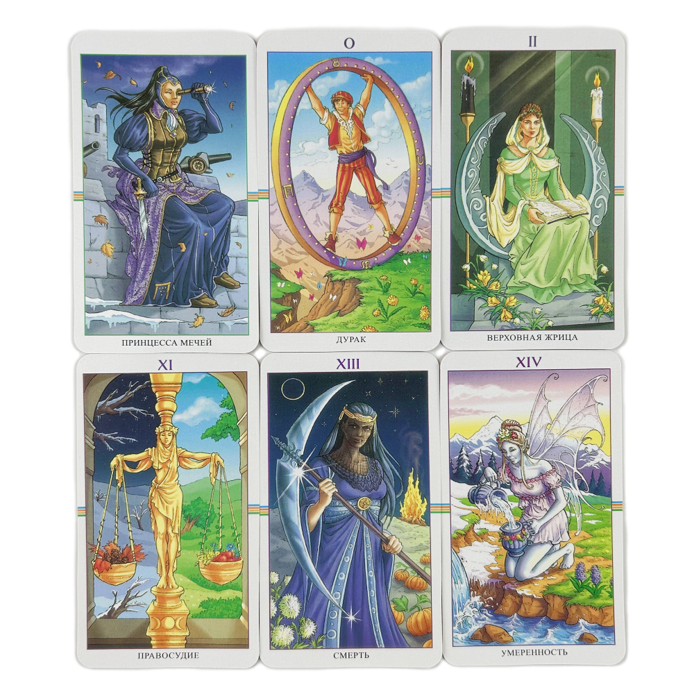 Cartas de Tarot de la Rueda de - Board Game Instruction reseña y precio