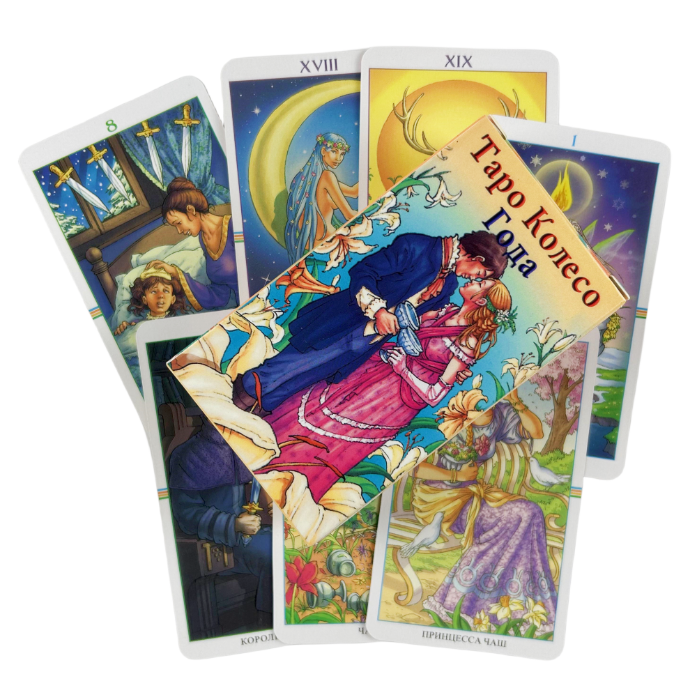 Cartas de Tarot de la Rueda de - Board Game Instruction reseña y precio