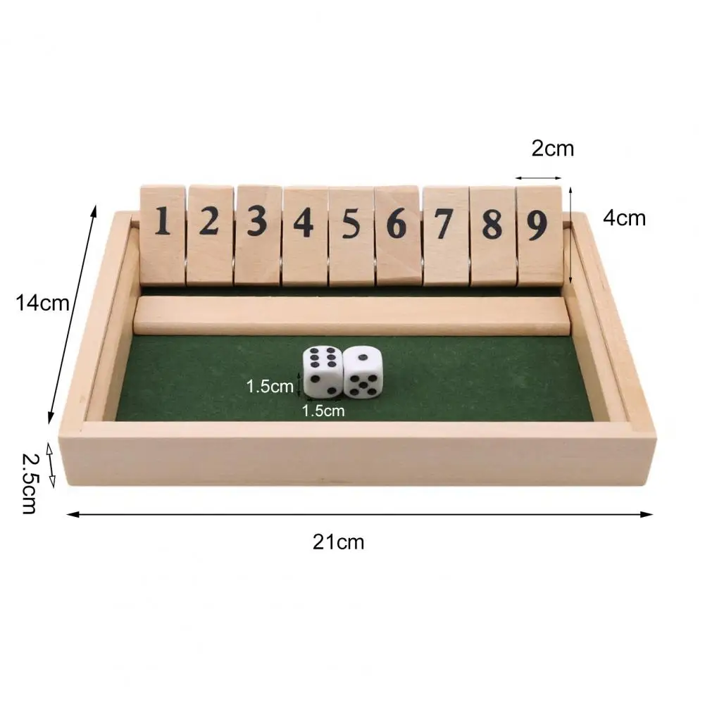 Caja de tablero de dados y sol - Board Game Instruction reseña y precio