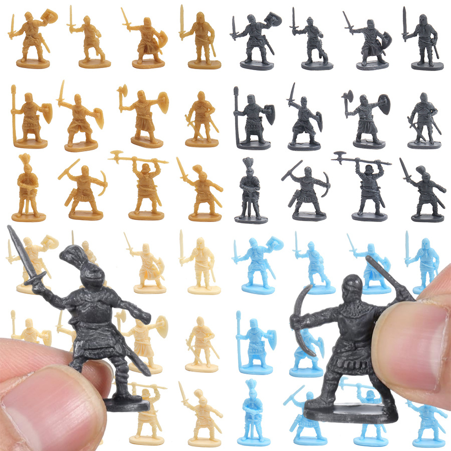 49 Piezas de Mini Figuras de S - Board Game War reseña y precio