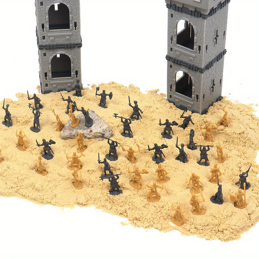 49 Piezas de Mini Figuras de S - Board Game War reseña y precio