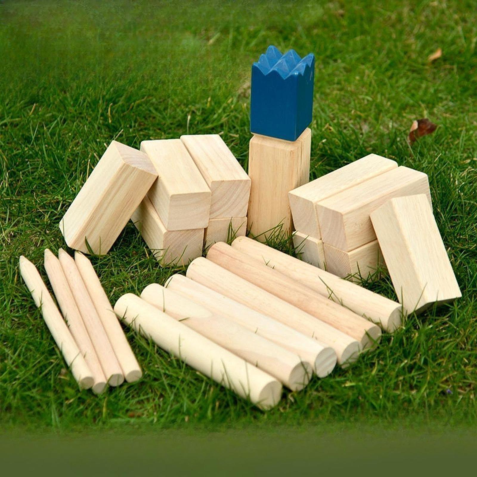 Juego de Kubb de madera para e - Chess Set Wooden reseña y precio