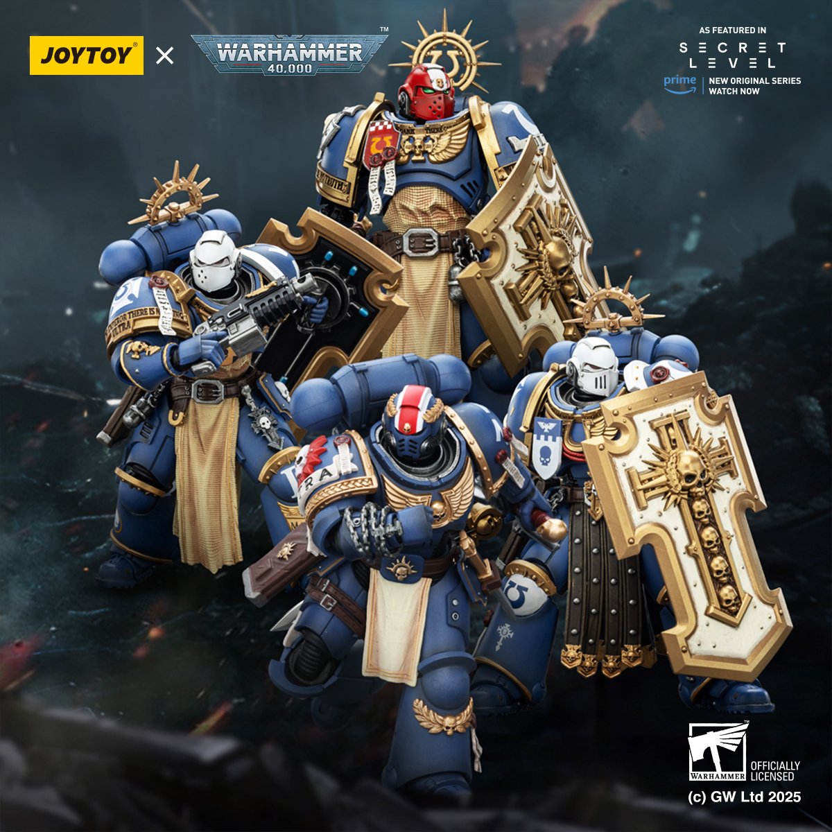 JOYTOY Warhammer 40K Titus con - Board Game War reseña y precio