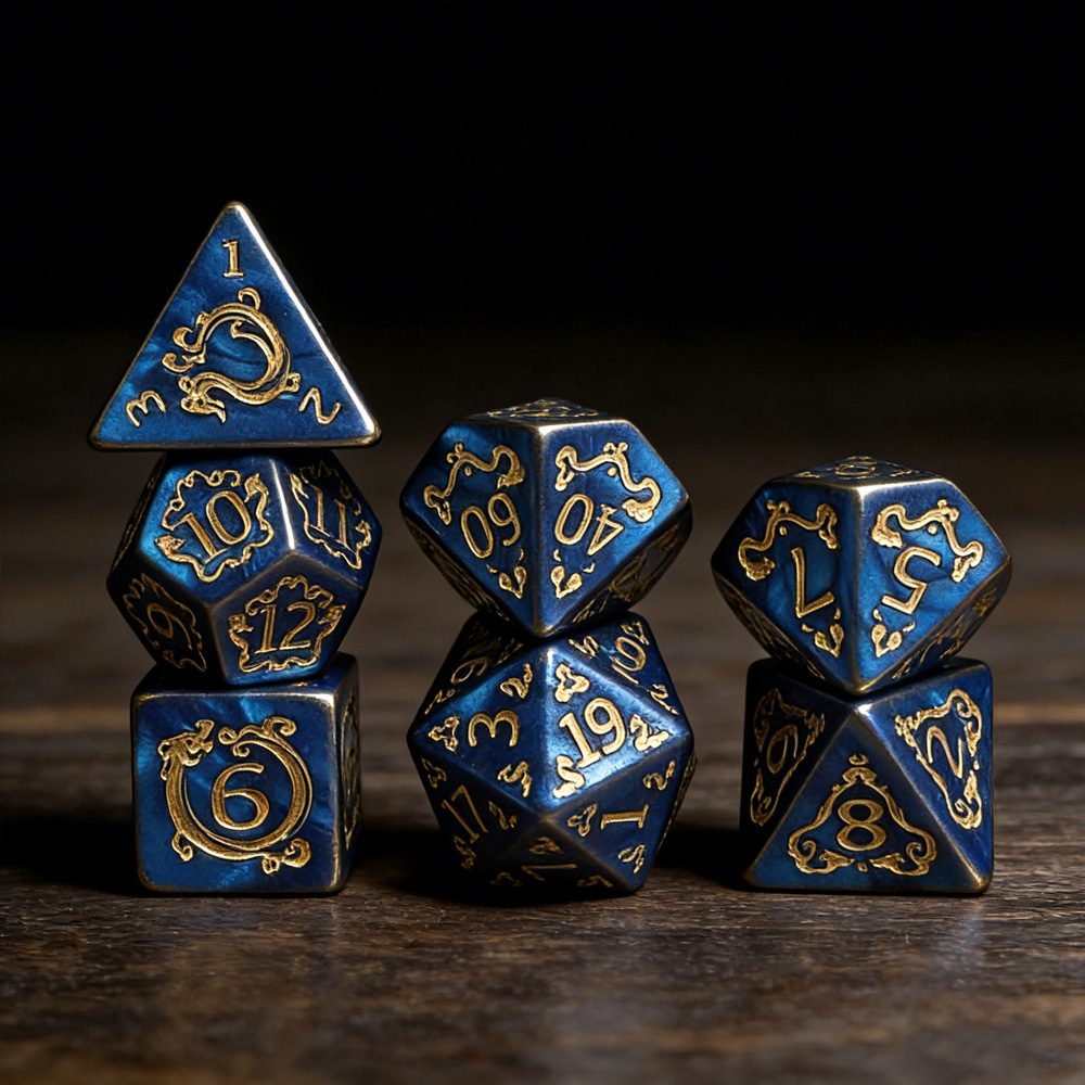 DND Dice 7 unids/set diseño de - Board Game Dnd reseña y precio
