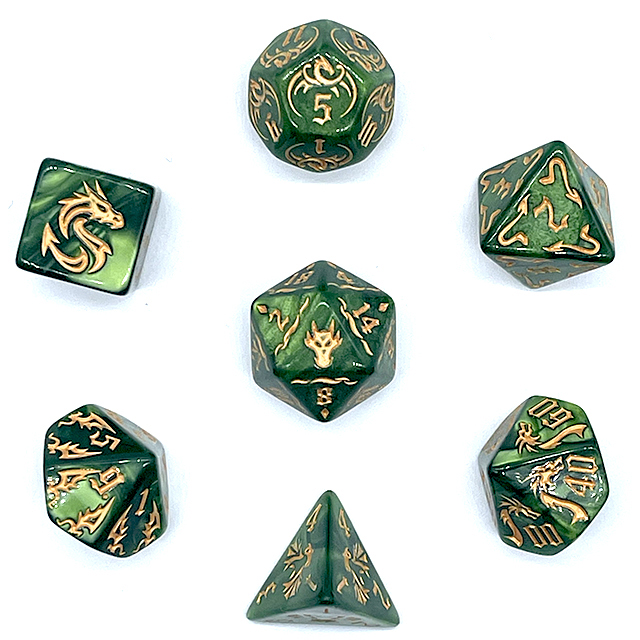 Juego de dados DND de acrílico - Board Game Dnd reseña y precio