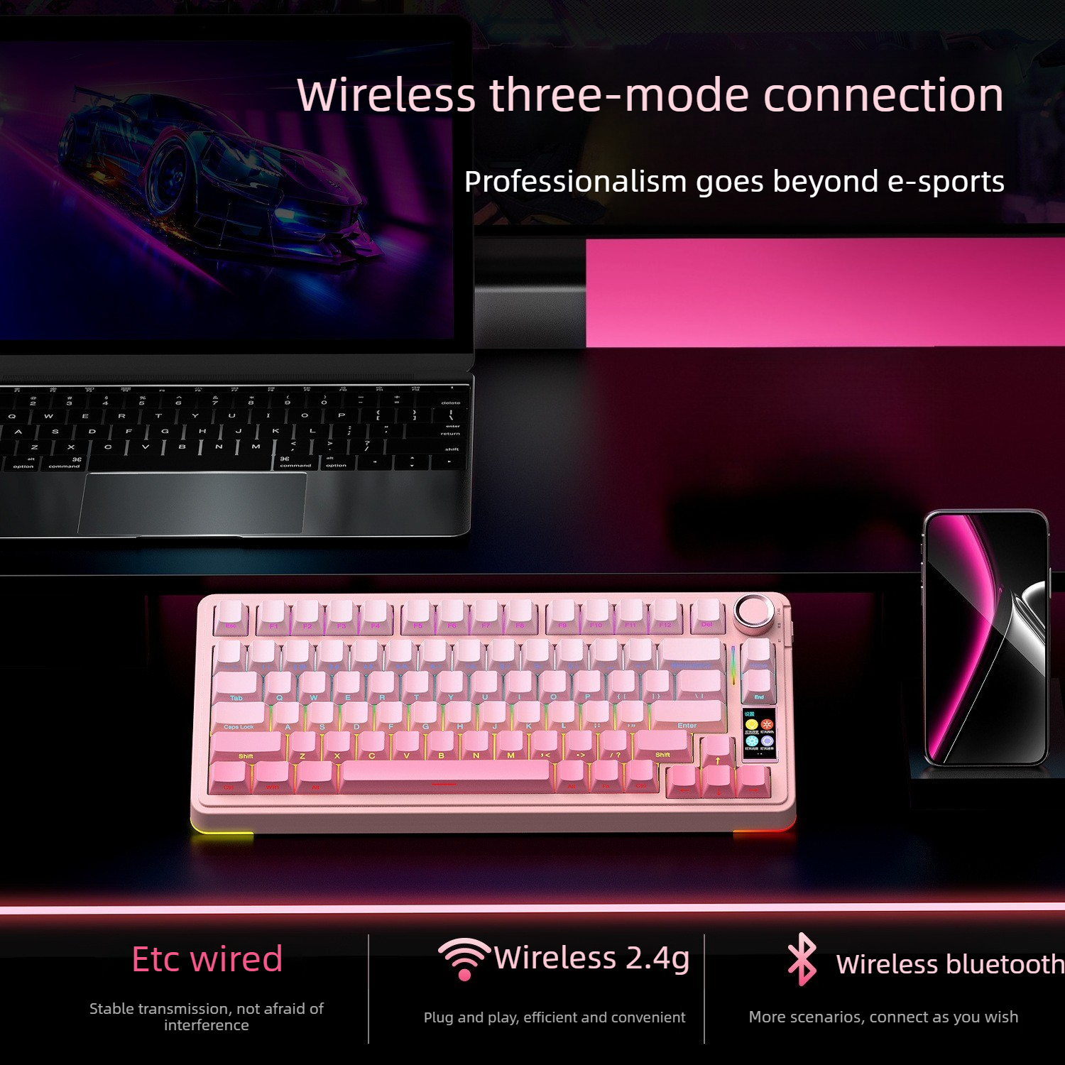 Teclado mecánico inalámbrico A - Board Game Journal reseña y precio