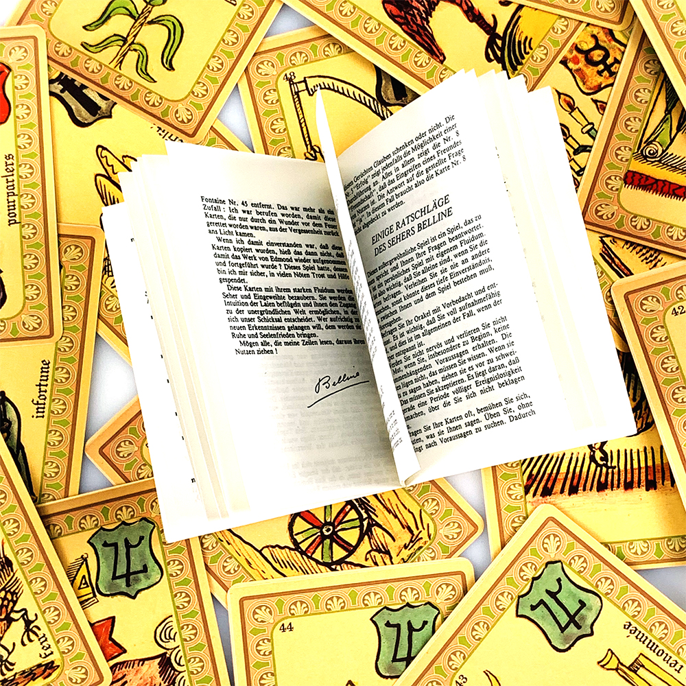 Cartas Oracle Belline Versión  - Board Game Instruction reseña y precio