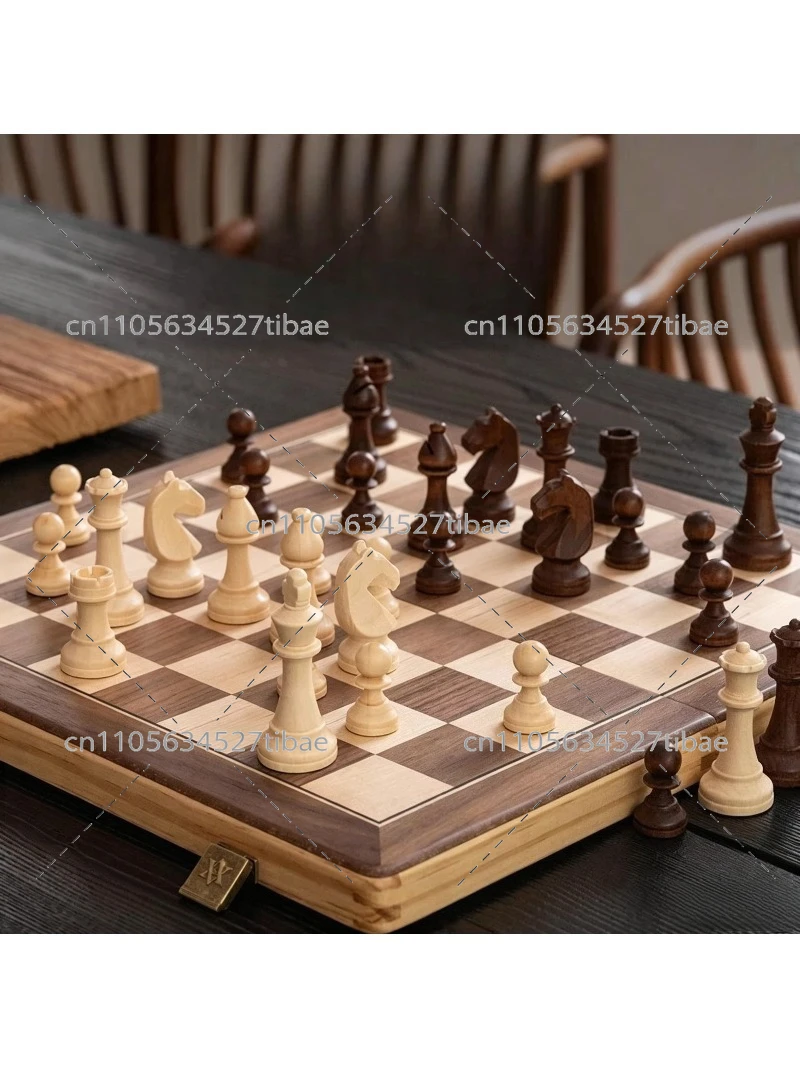 Juego de Ajedrez Magnético, Ta - Chess Set Wooden reseña y precio