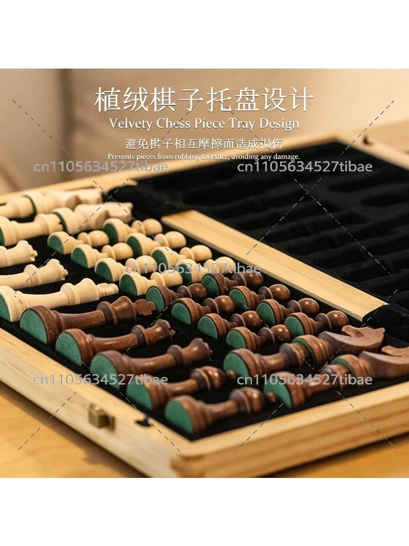Juego de Ajedrez Magnético, Ta - Chess Set Wooden reseña y precio