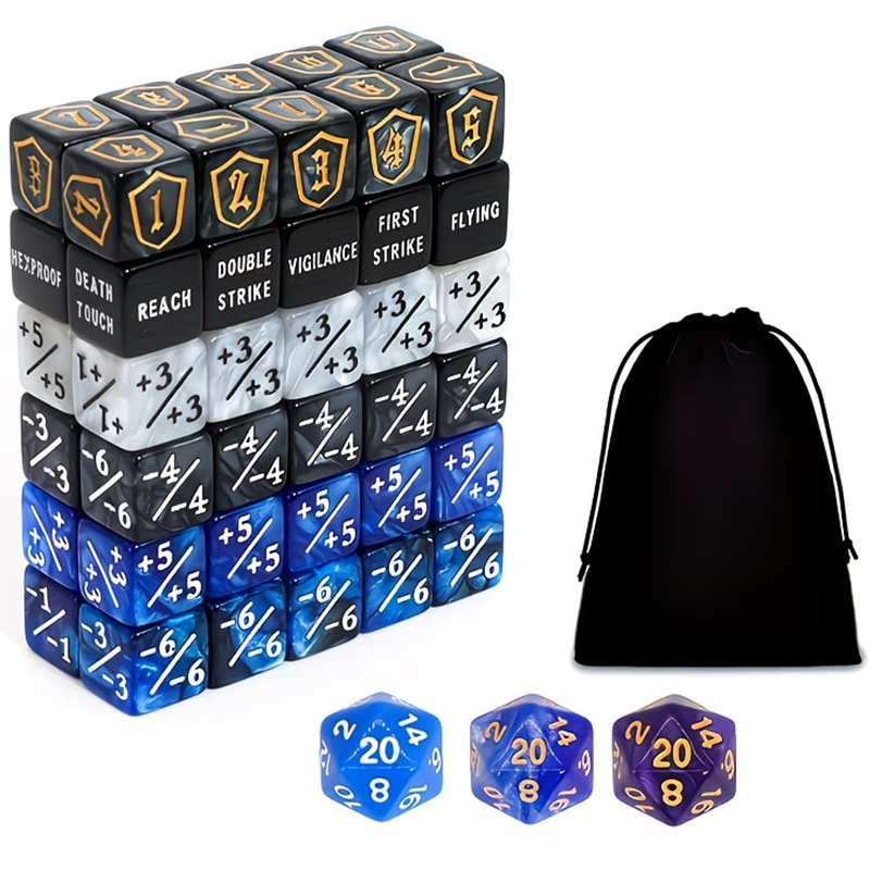 Juego de 63 dados D6 para cont - Board Game Dnd reseña y precio