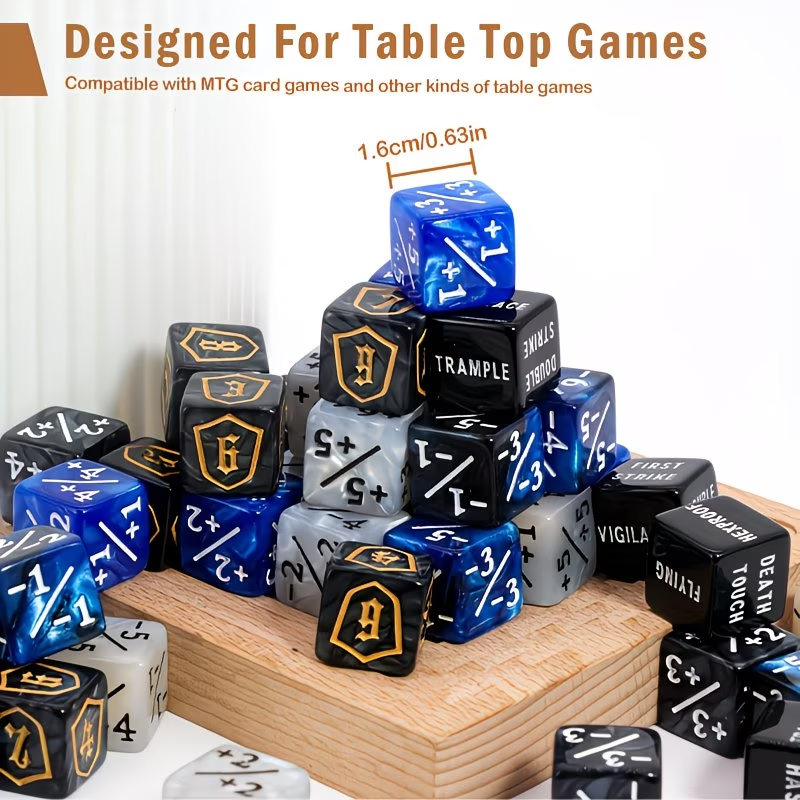 Juego de 63 dados D6 para cont - Board Game Dnd reseña y precio