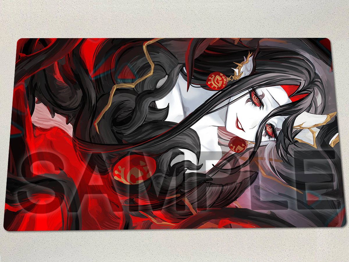 YuGiOh Queen Azamina Playmat T - Board Game Queen reseña y precio
