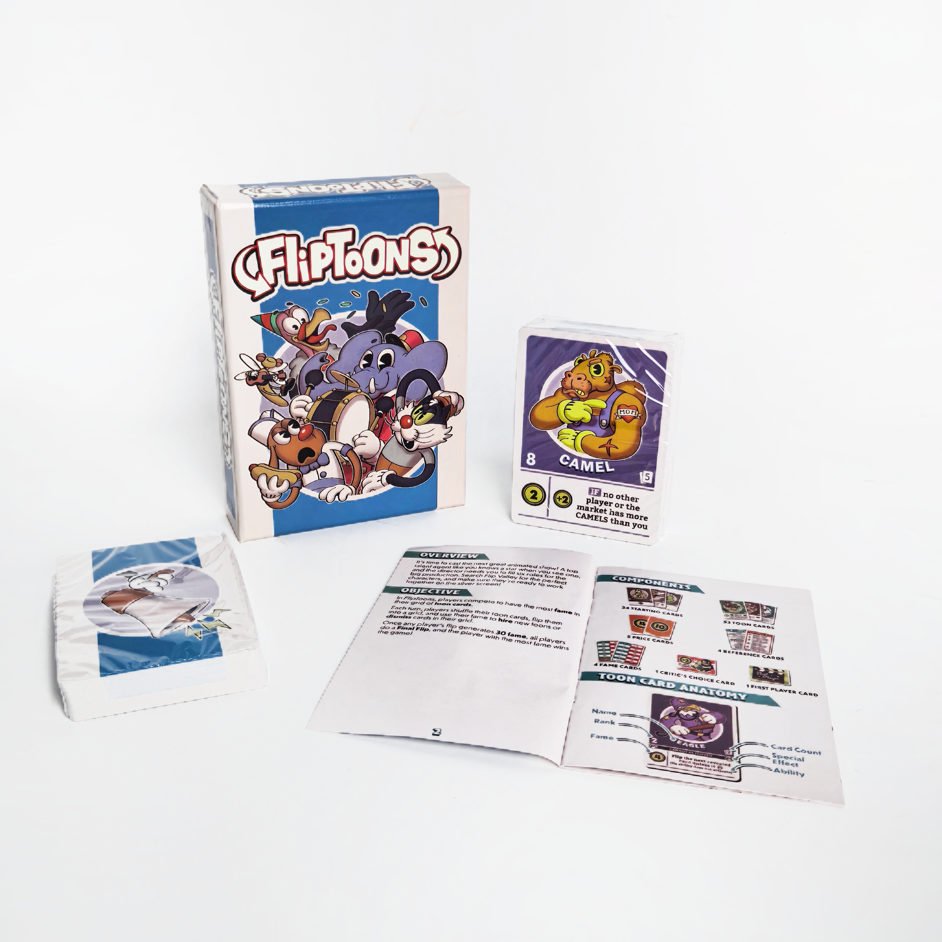 Juego de mesa FlipToons, juego - Board Game Electronic Table reseña y precio
