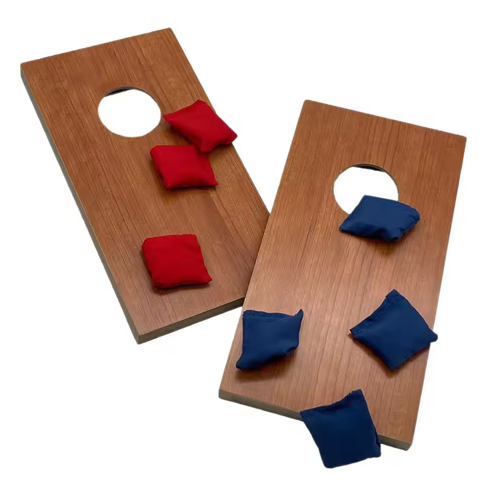 Juego de 2 Piezas de Cornhole, - Board Game Electronic Table reseña y precio