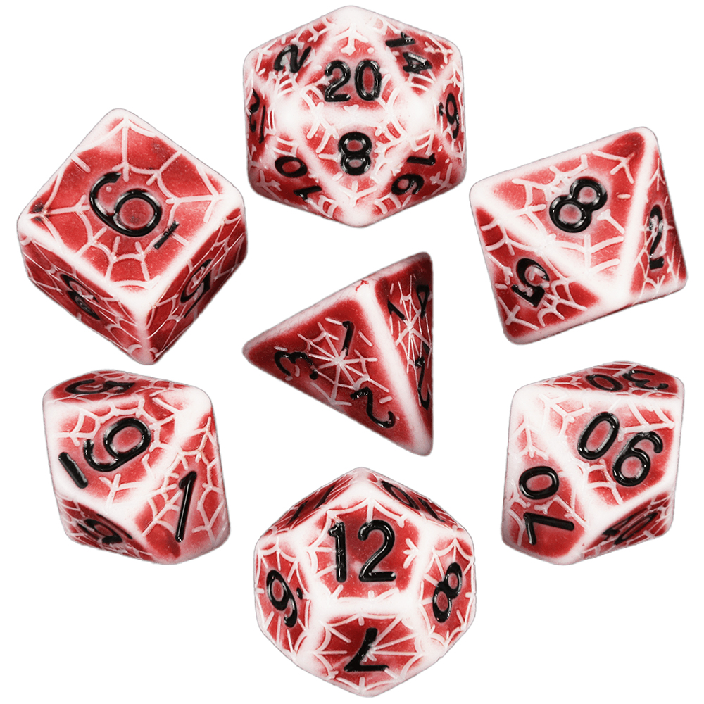 Juego de dados poliédricos Ret - Board Game Web reseña y precio
