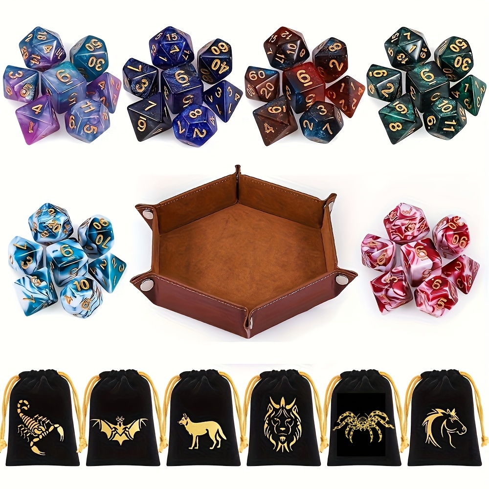 Juegos de dados DND 6/8/12 de  - Board Game Dnd reseña y precio