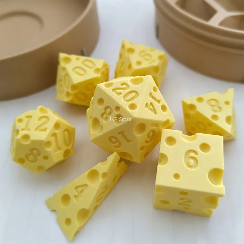 Juego de dados de queso impres - Board Game Print reseña y precio