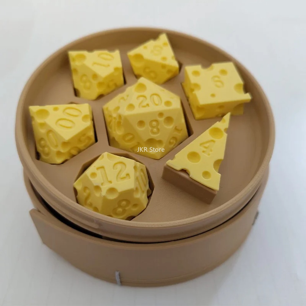 Juego de dados de queso impres - Board Game Print reseña y precio