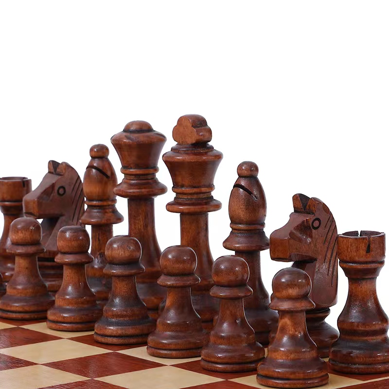 Juego de ajedrez de madera de  - Board Game Queen reseña y precio