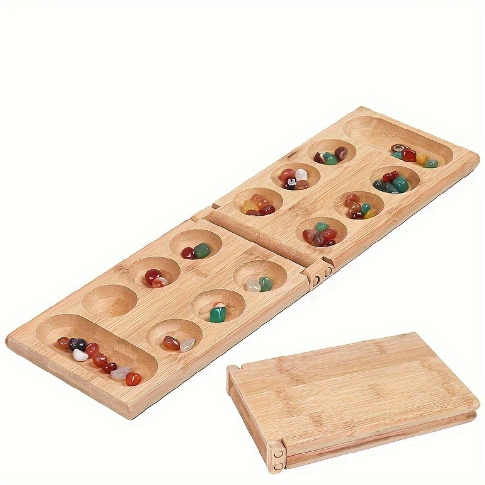 Juego de Mesa Mancala Plegable - Chess Set Wooden reseña y precio