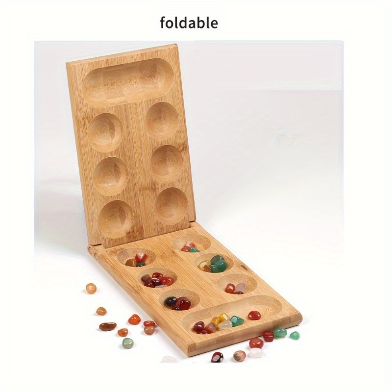 Juego de Mesa Mancala Plegable - Chess Set Wooden reseña y precio