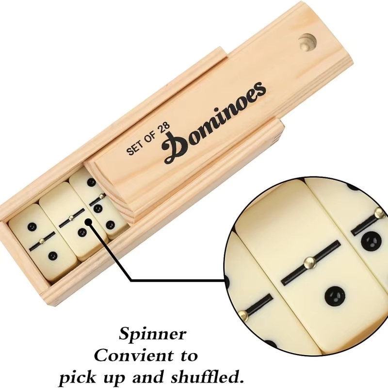Marfil doble seis Duo Mino Dom - Chess Set Wooden reseña y precio